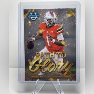 2024 Bowman Chrome U #Pg-17 Cameron Ward Path To Glory
